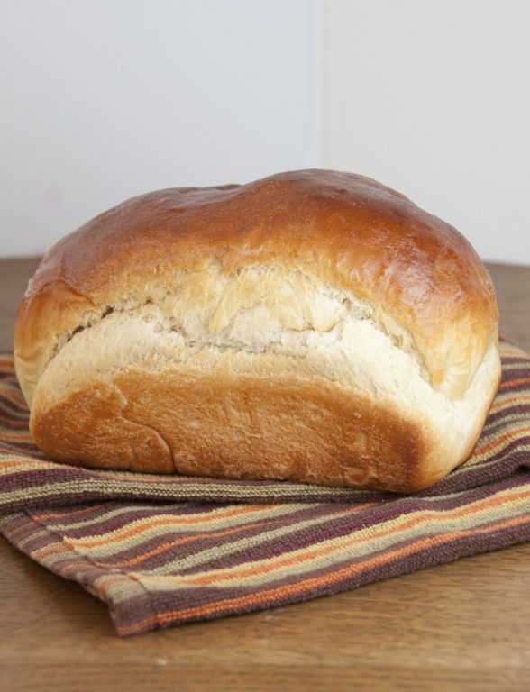 This soft buttermilk bread recipe will be your new favorite yeast bread. It rises beautifully thanks to the bread flour and the honey adds a slight country sweetness.