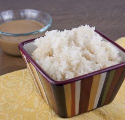 Thai recipe for authentic Sticky Rice the way that it's really made in Thailand. My favorite way to eat rice!