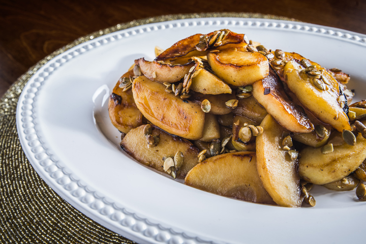 Brown Butter Roasted Apples {Wishes & Dishes}