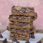 These chocolate peanut butter bars are a classic blend of peanut butter and chocolate. Easy to make with only 5 ingredients and perfect for your holiday baking!