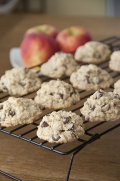 Milky Way Stuffed Peanut Butter Oatmeal Chocolate Chip Cookies 