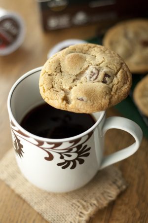 Coffee Chocolate Chunk Cookies 