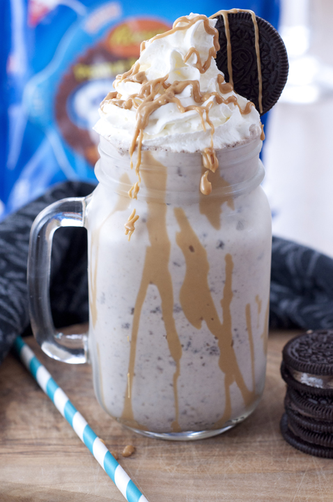 Peanut Butter Cup Milkshakes