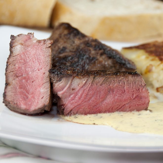 Filet Mignon with Blender Bearnaise Sauce Wishes and Dishes