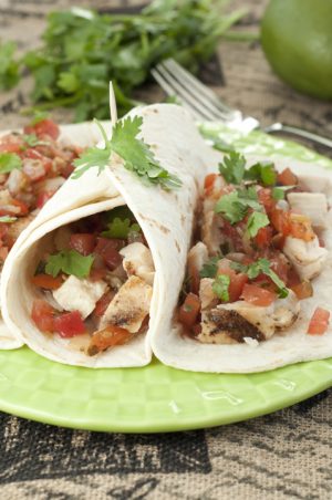 Grilled Chicken Fresco Soft Tacos | Wishes and Dishes