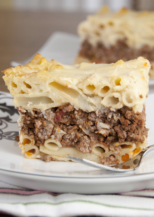 Pastitsio Greek Pasta Bake | Wishes and Dishes