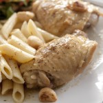 Rustic Chicken with Garlic Gravy is a southern chicken dish with made in one pan with a rich, buttery, garlic gravy. Garlic lovers will go crazy for this recipe!