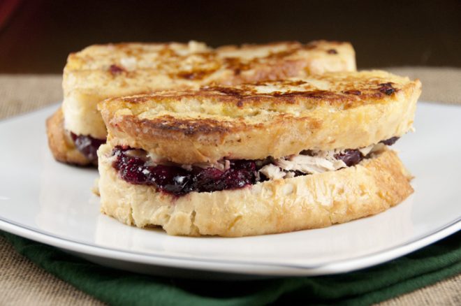 Leftover Turkey-Cranberry Monte Cristo Sandwich | Wishes and Dishes