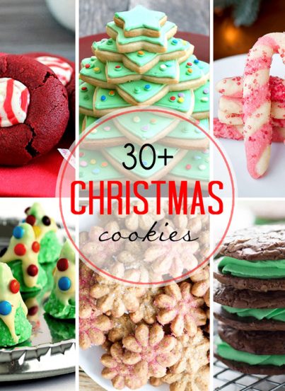 Give the gift of homemade Christmas cookies this year! I have all of your holiday cookie baking needs covered with over 30 Christmas Cookies recipe ideas.