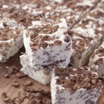 Make and share this White Chocolate Cocoa Pebbles Fudge dessert recipe with friends and family for an easy Christmas treat. It makes a great gift to give away for the holidays but you will want to keep it all for yourself!