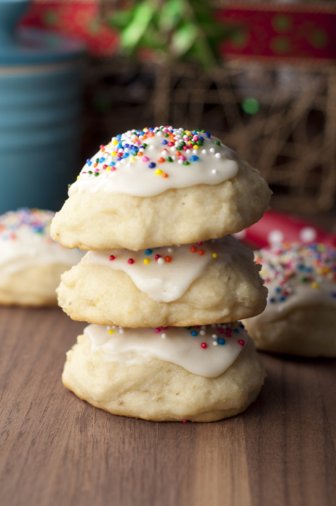 A winning recipe for Italian Ricotta Cookies that are cake-like, moist, and perfect for your Christmas cookie trays!