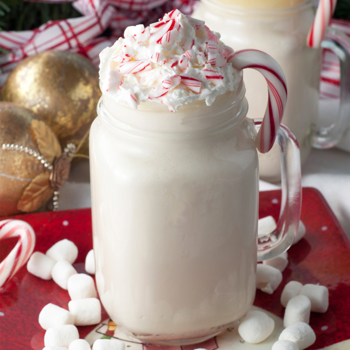 Spiked Crockpot White Hot Chocolate (4+ ways) - Crazy for Crust