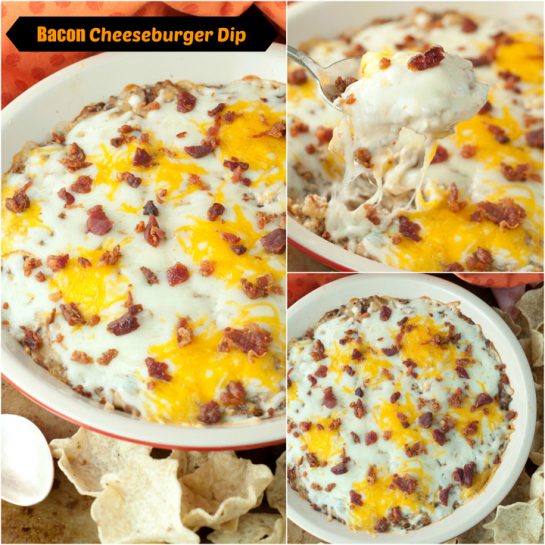 Bacon Cheeseburger Dip | Wishes and Dishes