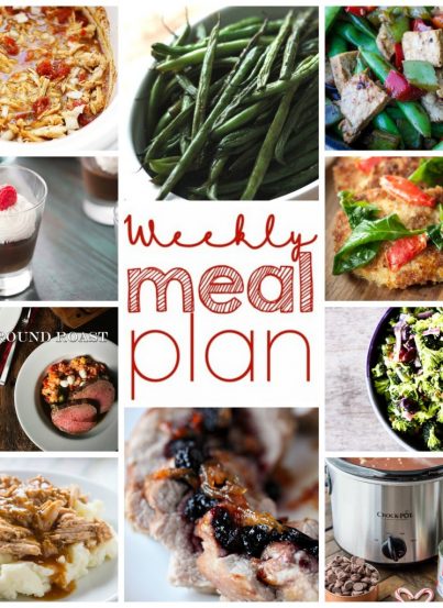 Easy Weekly Meal Plan for January 17– January 23 to help get you new and fresh ideas to keep dinner exciting for your family!