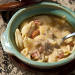 Crock Pot Bacon Cheeseburger Soup is a super easy recipe to make right in your slow cooker and will hit the spot any time of the year!