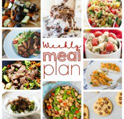 Save time, money, and your sanity with the Weekly Meal Plan {Week 43}. All of my favorite food bloggers friends are here bringing you a full week of delicious recipes including dinner, sides dishes, and desserts!