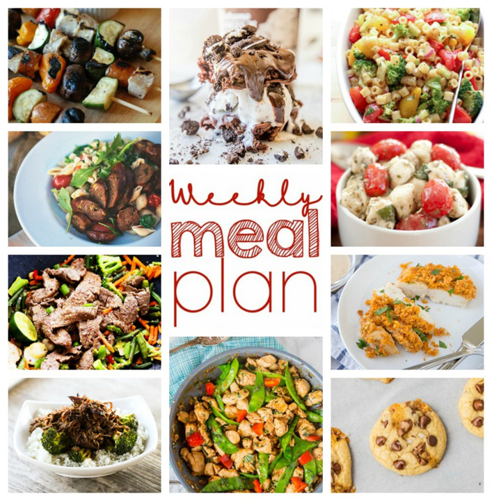 Save time, money, and your sanity with the Weekly Meal Plan {Week 43}.  All of my favorite food bloggers friends are here bringing you a full week of delicious recipes including dinner, sides dishes, and desserts!