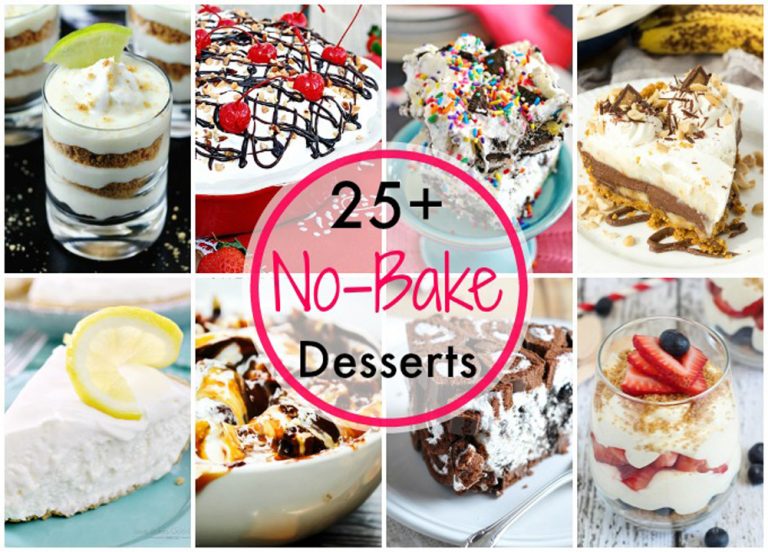 More than 25 No Bake Desserts | Wishes and Dishes