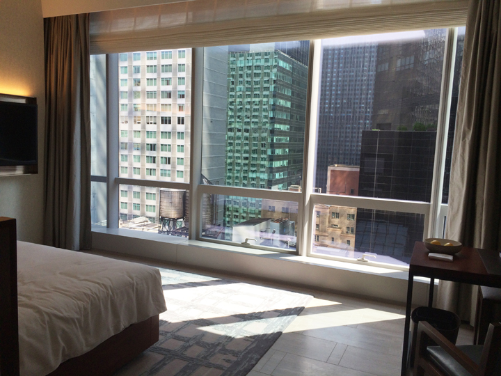 Review of the hotel and view from our hotel room at the Park Hyatt, New York City