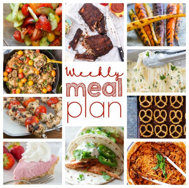 Weekly Meal Plan {Week 48} | Wishes and Dishes