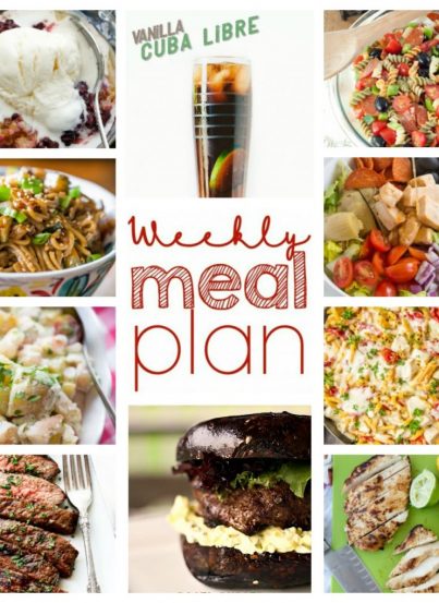 Weekly Meal Plan {Week 49} - the same great group of my blogger buddies bringing you a full week of recipe ideas including dinner, sides dishes, and desserts!