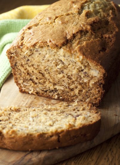 Island-inspired Coconut Banana Bread recipe is a tropical twist on traditional banana bread that you will love!