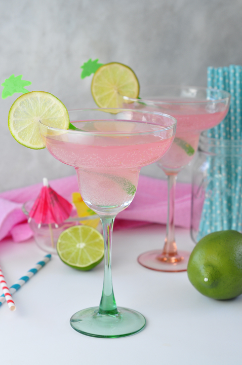Pink Lemonade Margarita drink recipe is a perfectly fresh and fun cocktail for summer or to make any Mexican meal even better!