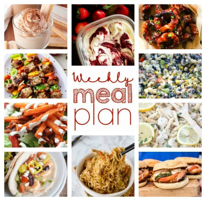 Weekly Meal Plan {Week 57} | Wishes and Dishes
