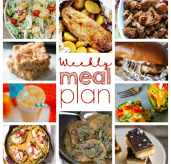 Welcome to the Weekly Meal Plan {Week 59} where myself and 9 other food bloggers bring you a full week of recipes including suppers, sides, and