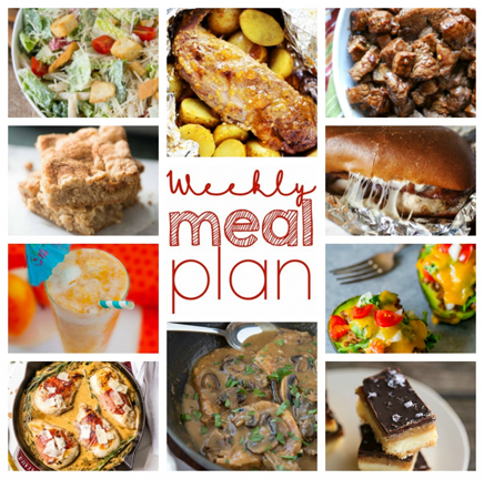 Welcome to the Weekly Meal Plan {Week 59} where myself and 9 other food bloggers bring you a full week of recipes including suppers, sides, and 