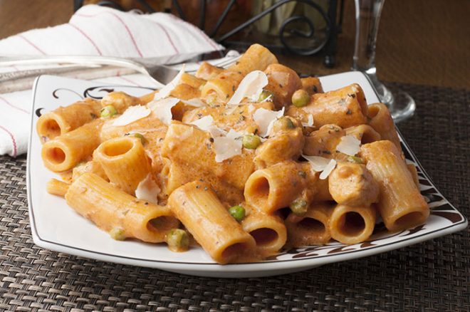 Spicy Chicken Rigatoni | Wishes And Dishes