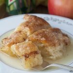 Easy Country Cinnamon Apple Dumplings dessert or breakfast recipe is a classic fall and holiday treat loaded with cinnamon and smothered in a buttery Mountain Dew sauce!