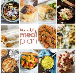 Weekly Meal Plan {Week 79} – 11 great bloggers bringing you an entire week of recipe ideas including dinners, sides dishes, and sweet treats!