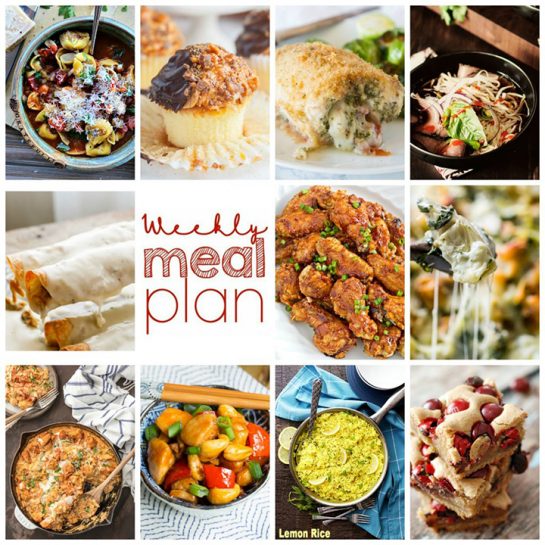 Weekly Meal Plan {Week 79} | Wishes and Dishes