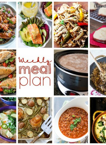 Weekly Meal Plan {Week 81} – 11 food bloggers bringing you a full week of recipes your way - dinner, sides dishes, and desserts!