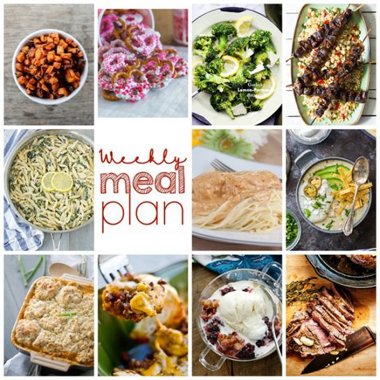 Weekly Meal Plan {Week 82} | Wishes and Dishes