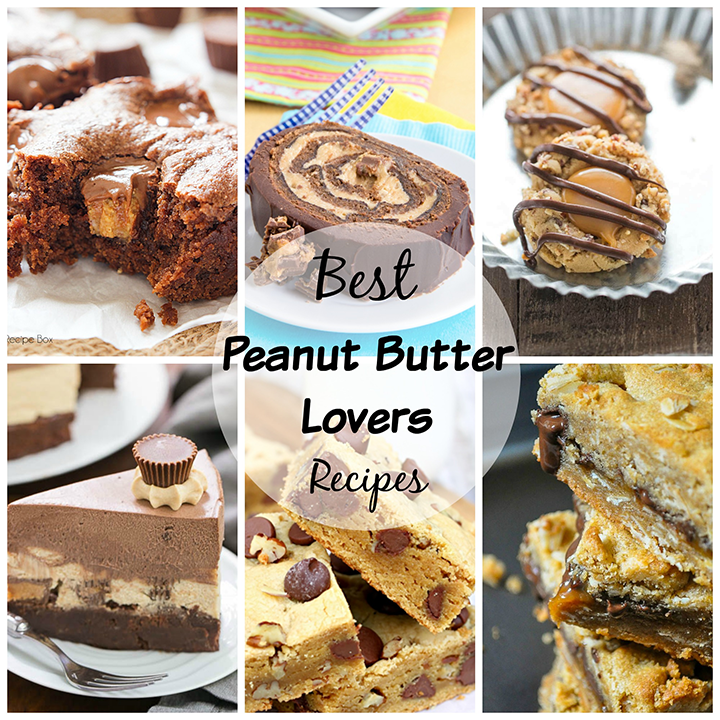 Get ready for the Best Peanut Butter Lovers Recipes in the world! If you have a love for peanut butter, like I do, these sweet and savory recipes will do the trick!