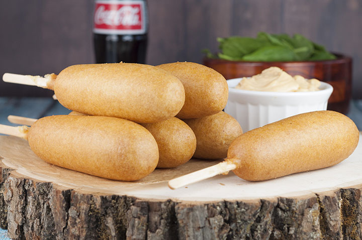 The Racing Sausages Corn Dog -  - Food Recipes & Videos