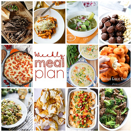 Weekly Meal Plan {Week 83} – myself and 10 wonderful food bloggers bringing you a full week of recipes including dinner, sides dishes, and desserts!