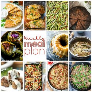 Weekly Meal Plan {Week 86} | Wishes and Dishes
