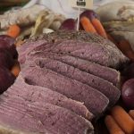 Irish Braised Corned Beef Brisket recipe is great for St. Patrick's day or any special occasion dinner. The meat is tasty & cooked slowly in the oven for maximum flavor!