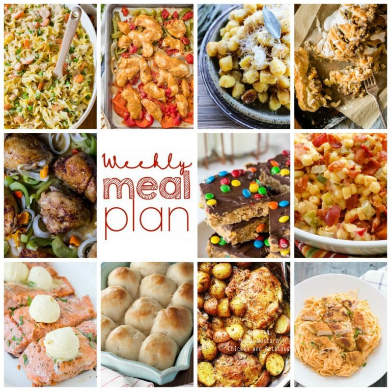 Weekly Meal Plan {Week 88}Weekly Meal Plan Week 88 – 11 great bloggers bringing you a full week of recipes including simple dinner, sides dishes, and sweet desserts!
