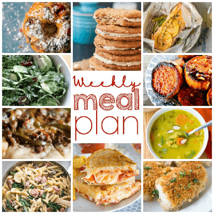 This Weekly Meal Plan {Week 92} is packed full of recipes including dinner, sides dishes, and desserts! You will even find some last-minute Easter ideas!