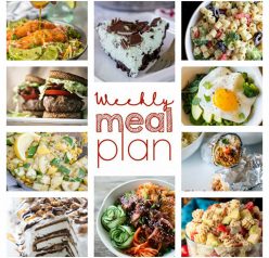 Weekly Meal Plan {Week 96} - 10 great bloggers bringing you a full week of recipes including dinner, ideas for summer pot lucks, sides dishes, and desserts!