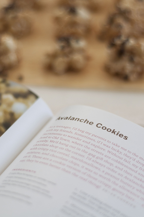 No Bake Avalanche Cookies are gluten free and out of the book "Two in One Desserts" cookbook from Hayley Parker, food blogger.