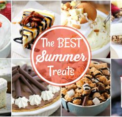 Get creative and cool down on a hot summer day with these 14 Best Summer Treats! These desserts are great to bring to potlucks or serve to guests!