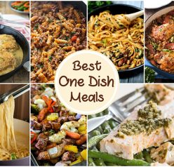 13 Easy One Pot Meals - recipes that are simple enough for weeknights but still special enough to serve to dinner guests! The best part? Easy clean up!