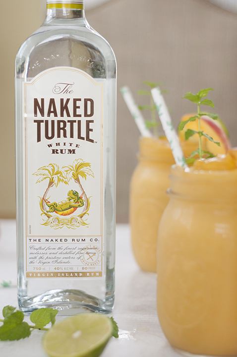 The Naked Turtle White Rum saves baby sea turtles.