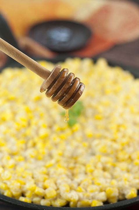 Honey Butter Creamy Skillet Corn recipe will be the most popular dish at Thanksgiving, Christmas, or Easter! You can also make this for an easy weeknight side dish!