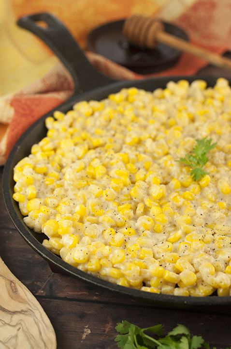 Honey Butter Creamy Skillet Corn recipe will be the most popular dish at Thanksgiving, Christmas, or Easter! You can also make this for an easy weeknight dinner side dish!